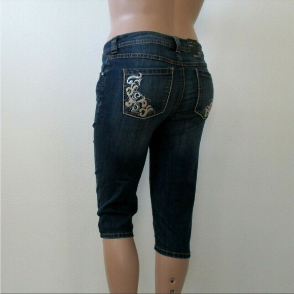 I.N.C Int’l Concepts Jeans Women’s Curvy Fit Cropped Size 12 NWT - Picture 4 of 6